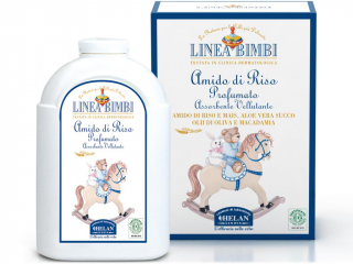 Helan – dětský rýžový pudr pod plenky Linea Bimbi, 75 g