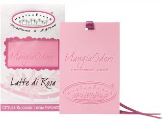 HygienFresh – vonná karta Latte di Rosa (Růžové mléko)