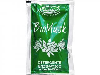 HygienFresh – vzorek enzymatický prací gel BioMusk (Bílý mech), 100 ml
