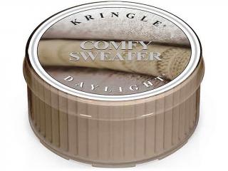 Kringle Candle – Daylight vonná svíčka Comfy Sweater (Pohodlný svetr), 35 g