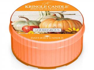 Kringle Candle – Daylight vonná svíčka Gourdgeous (Dýňové latte), 42 g