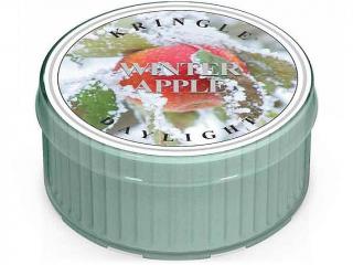 Kringle Candle – Daylight vonná svíčka Winter Apple (Zimní jablko), 35 g