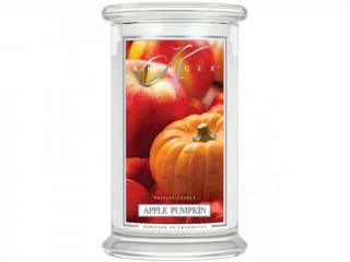 Kringle Candle – vonná svíčka Apple Pumpkin (Sladké jablko a dýně), 624 g