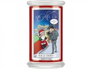 Kringle Candle – vonná svíčka Milk Cookies (Mléčné sušenky), 624 g