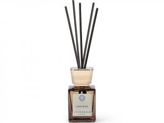 Locherber Milano – aroma difuzér s tyčinkami Linen Buds (Lněná poupata), 100 ml
