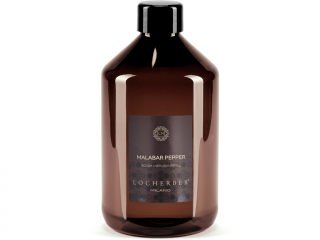 Locherber Milano – náplň do difuzéru Malabar Pepper (Malabarský pepř) Objem: 500 ml