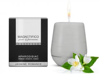 MAGNETIFICO – afrodiziakální svíčka Jasmine romance (Romantický jasmín), 200 g