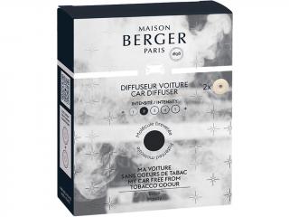 Maison Berger Paris – Anti Odour náplň vůně do auta Fresh and Aromatic (Svěží a kořeněná) proti pachům Tabák