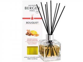 Maison Berger Paris – aroma difuzér Orange Cinnamon (Pomeranč a skořice), 125 ml