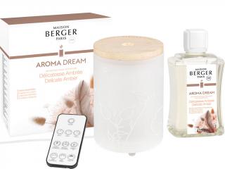 Maison Berger Paris – Aroma Dream (Hluboký spánek) sada elektrický difuzér, náplň Delicate Amber (Jemná ambra) 475 ml