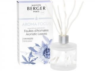 Maison Berger Paris – Aroma Focus (Soustředění) difuzér s vůní Aromatic Leaves (Voňavé bylinky), 180 ml