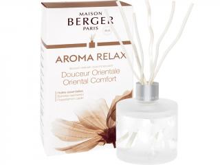 Maison Berger Paris – Aroma Relax (Uvolnění) aroma difuzér s vůní Oriental Comfort (Sladký Orient), 180 ml