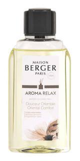 Maison Berger Paris – Aroma Relax (Uvolnění) náplň do difuzéru Oriental Comfort (Sladký Orient), 200 ml