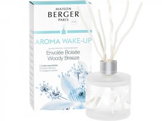 Maison Berger Paris – Aroma Wake Up (Probuzení) difuzér s vůní Woody Breeze (Lesní vánek), 180 ml