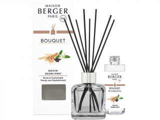 Maison Berger Paris – difuzér s tyčinkami Golden Wheat (Zlaté lány), 100 ml