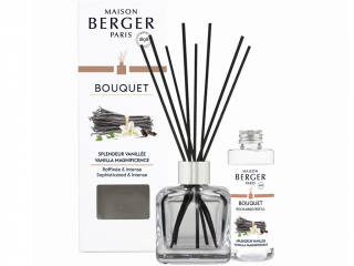 Maison Berger Paris – difuzér s tyčinkami Vanilla Magnificence (Velkolepá vanilka), 100 ml