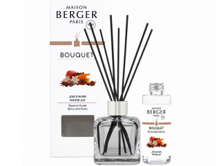 Maison Berger Paris – difuzér s tyčinkami Winter Joy (Zimní radovánky), 100 ml