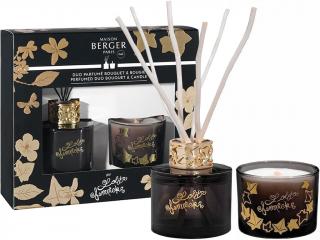 Maison Berger Paris – Duo Mini sada difuzér 80 ml a svíčka 80 g Lolita Lempicka, černá