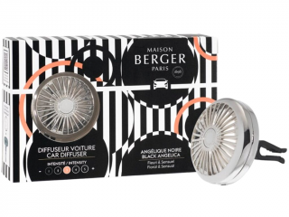 Maison Berger Paris – Illusion vůně do auta Black Angelica (Černá andělika)