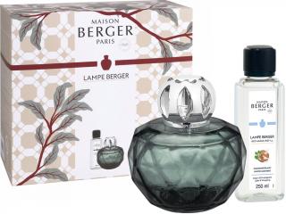 Maison Berger Paris – katalytická lampa Adagio zelená a náplň Velvet of Orient (Sametový Orient) 250 ml