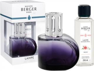 Maison Berger Paris – katalytická lampa Alliance fialová a náplň Paris Chic (Francouzský šarm) 250 ml