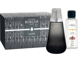Maison Berger Paris – katalytická lampa Amphora černá a náplň Sweet Fig (Fíkové mléko) 250 ml