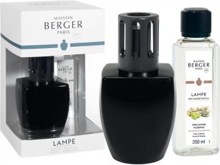 Maison Berger Paris – katalytická lampa June černá a náplň Wilderness (Divočina) 250 ml