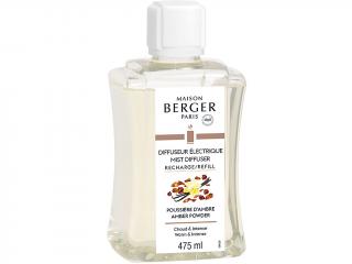 Maison Berger Paris – náplň do elektrického difuzéru Amber Powder (Ambrový prach), 475 ml