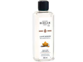 Maison Berger Paris – náplň do katalytické lampy Amber Tobacco (Jantarový tabák), 500 ml