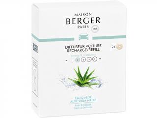 Maison Berger Paris – náplň vůně do auta Aloe Vera Water (Voda z aloe), 2 ks