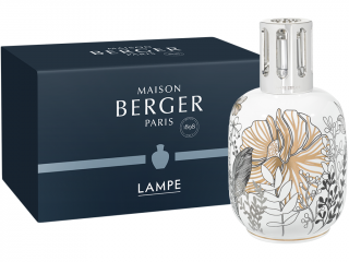 Maison Berger Paris – porcelánová katalytická lampa Végétale, bílá