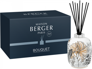 Maison Berger Paris – porcelánový difuzér s tyčinkami bez náplně Végétale, bílá
