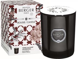 Maison Berger Paris – Prisme vonná svíčka Wilderness (Divočina), černá 240 g