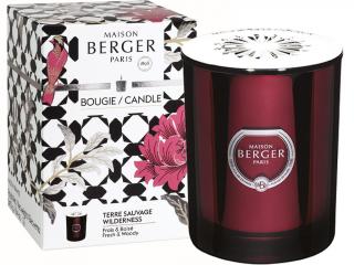 Maison Berger Paris – Prisme vonná svíčka Wilderness (Divočina), červená 240 g