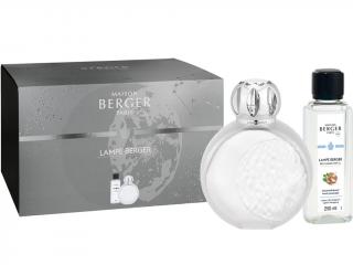 Maison Berger Paris – sada katalytická lampa Astral bílá a náplň White Cashmere (Bílý kašmír) 250 ml
