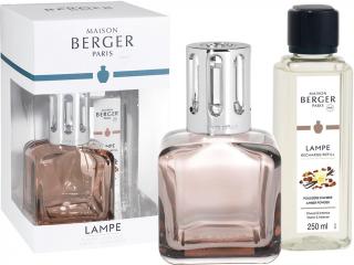 Maison Berger Paris – sada katalytická lampa Glacon medová a náplň Amber Powder (Ambrový prach) 250 ml