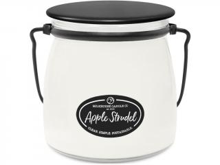 Milkhouse Candle Co. – vonná svíčka Apple Strudel (Jablečný závin), 454 g