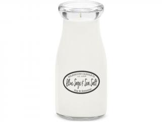 Milkhouse Candle Co. – vonná svíčka Blue Sage & Sea Salt (Šalvěj a mořská sůl), 227 g