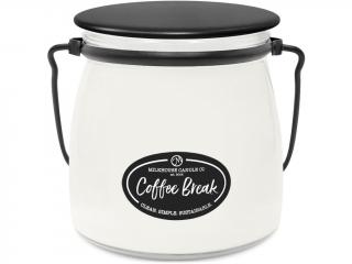 Milkhouse Candle Co. – vonná svíčka Coffee Break (Přestávka na kávu), 454 g