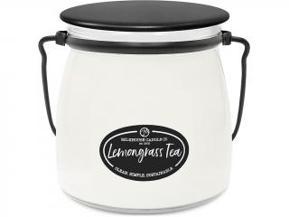 Milkhouse Candle Co. – vonná svíčka Lemongrass Tea (Čaj z citronové trávy), 454 g