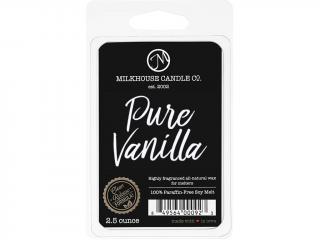 Milkhouse Candle Co. – vonný vosk Pure Vanilla (Čistá vanilka), 70 g