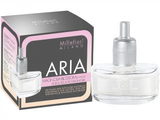 Millefiori – ARIA náplň do elektrického difuzéru Magnolia Blossom & Wood (Magnólie a dřevo), 20 ml