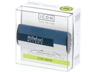 Millefiori – ICON vůně do auta Cold Water (Studená voda), textilní