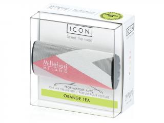 Millefiori – ICON vůně do auta Orange Tea (Pomerančový čaj), textilní