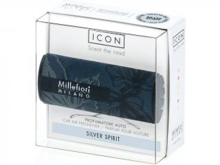 Millefiori – ICON vůně do auta Silver Spirit (Stříbrný svit), textilní
