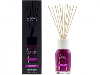Millefiori – Milano difuzér s tyčinkami Volcanic Purple (Fialová láva) Objem: 500 ml