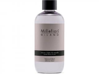 Millefiori – Milano náplň do difuzéru Cocoa Blanc & Woods (Bílé kakao a dřevo), 250 ml