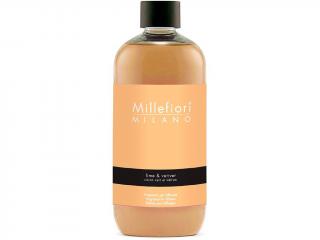 Millefiori – Milano náplň do difuzéru Lime & Vetiver (Limetka a vetiver), 500 ml