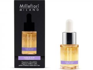 Millefiori – Milano vonný olej Violet & Musk (Fialka a pižmo), 15 ml