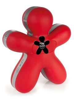 Mr&Mrs Fragrance – aroma přístroj George s Bluetooth reproduktorem, červený